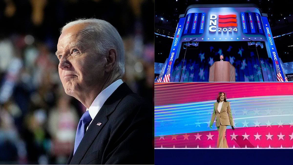 Tearful Biden Takes Centre Stage In Chicago, Fires At 'Loser' Trump  - | Photo: AP